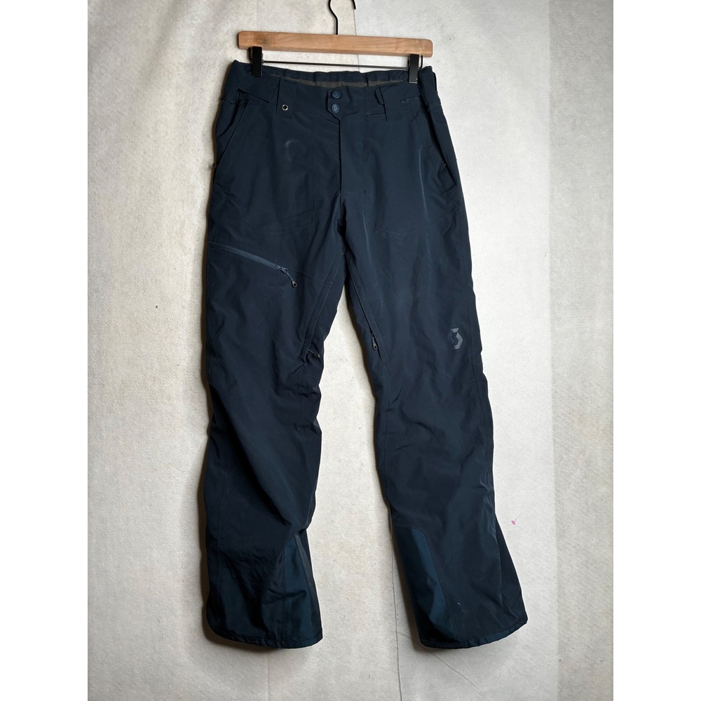 Scott Sports Ski Snowboard Pants Mens Small Navy‎ Blue Outerwear Technical Shell